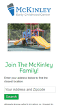 Mobile Screenshot of mckinleykids.com
